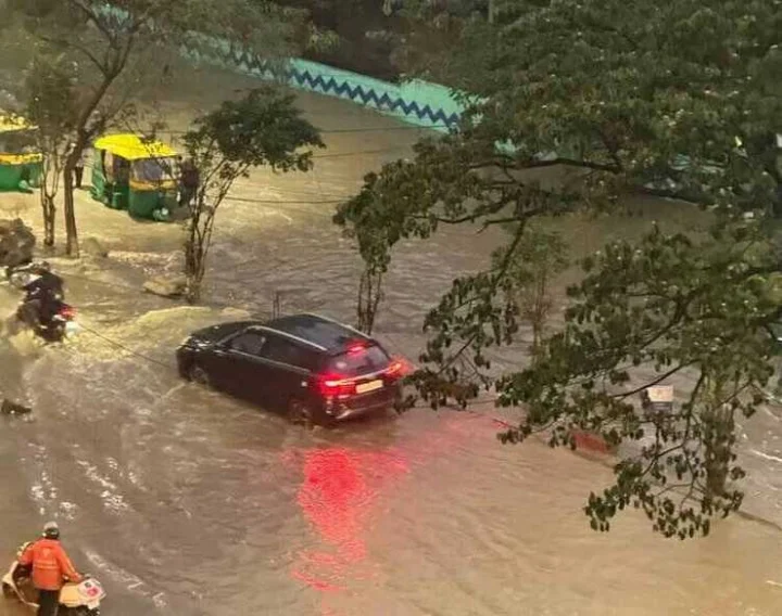 Heavy rains in Bengaluru disrupt life
