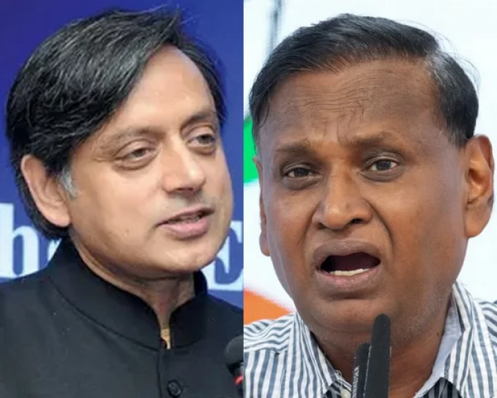 Congress leader Udit Raj got angry on Shashi Tharoor's statement
