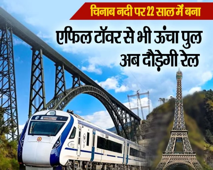 Chenab Arch Bridge