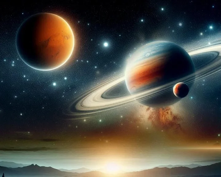Saturn Mars Shadashtak Yoga