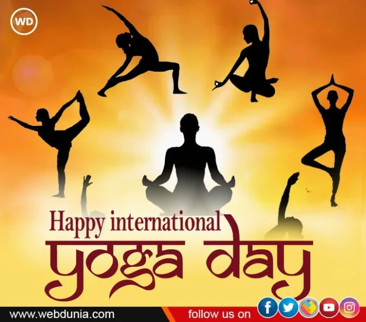 International Day of Yoga exercises