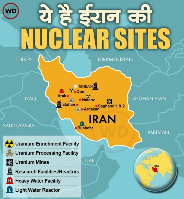 iran nuclear sites