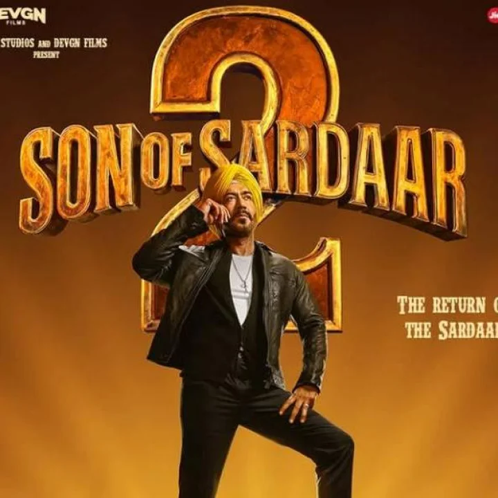 अभिनेता अजय देवगणने 'सन ऑफ सरदार २' चे पोस्टर सोशल मीडियावर शेअर केले; या दिवशी थिएटरमध्ये प्रदर्शित होणार