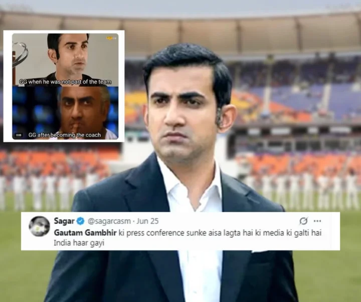 gautam gambhir criticism hindi news