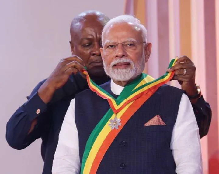 PM Modi in Ghana