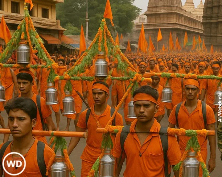 why kanwariyas do not call each other by names