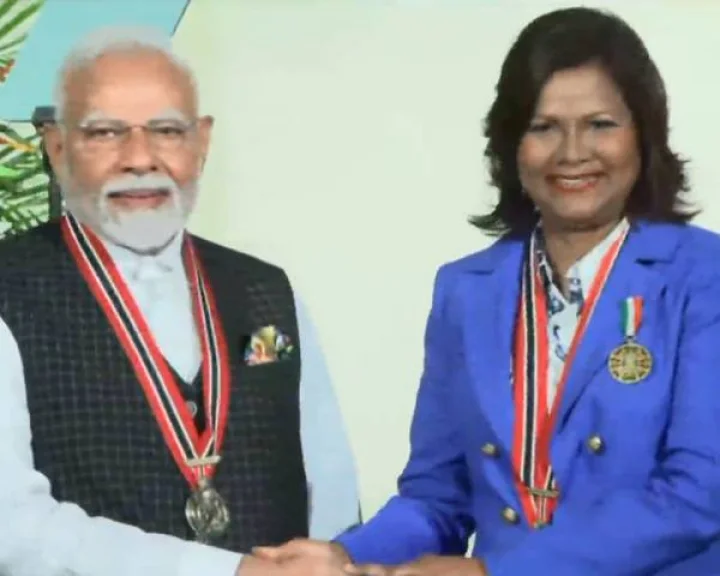 Prime Minister Narendra Modi honoured