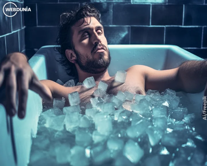 ice bath side effects in hindi
