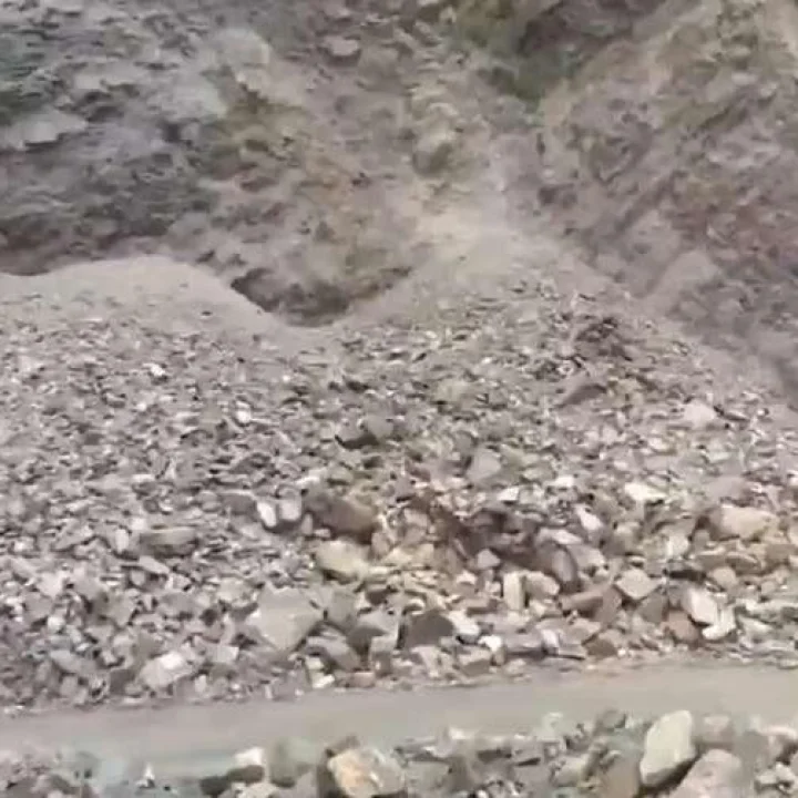Dangerous landslide in Sikkim