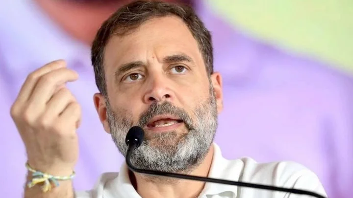 Rahul Gandhi's statement on caste census