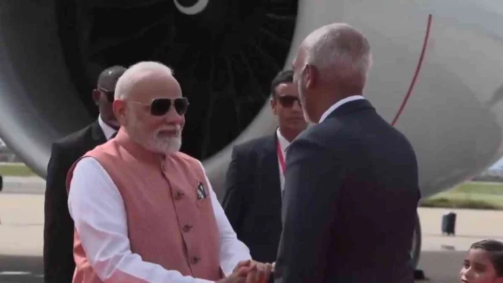 modi in maldives