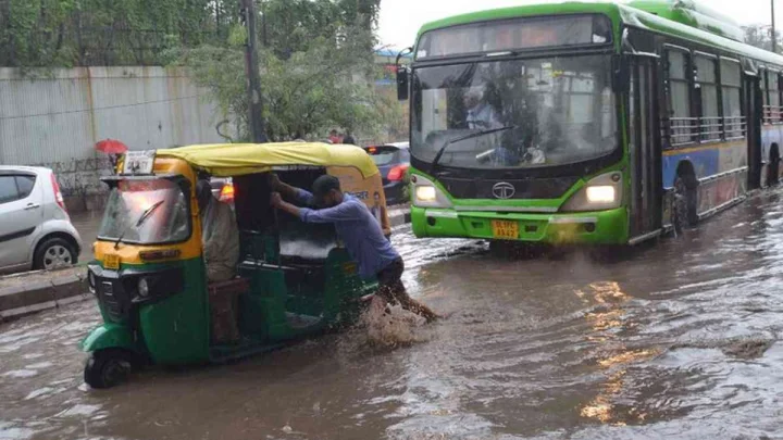 delhi rain