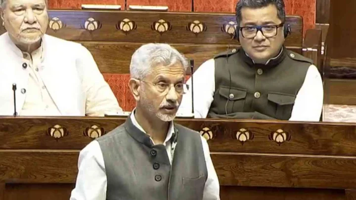 jaishankar in parliament