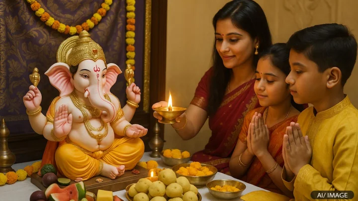 गणेश आरती, सुखकर्ता दुखहर्ता वार्ता विघ्नाची जयदेव जयदेव | Ganesh Aarti Sukh Karta Dukh Harta Jaidev Jaidev