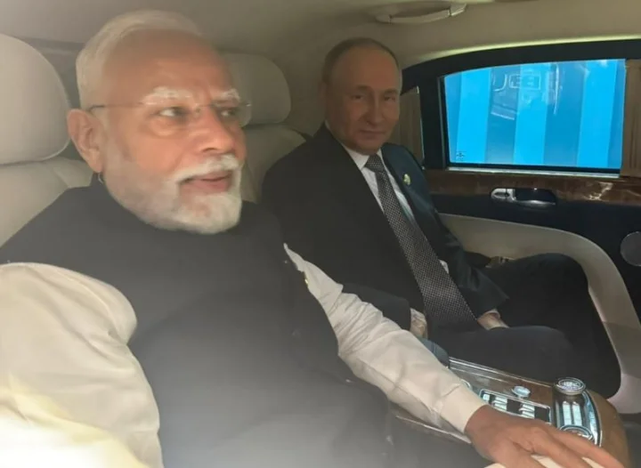 Modi and Putin