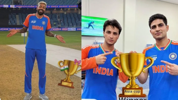 भारताचा नकवी कडून ट्रॉफी स्वीकारण्यास नकार, ट्रॉफी न घेता टीम इंडियाचे सेलिब्रेशन