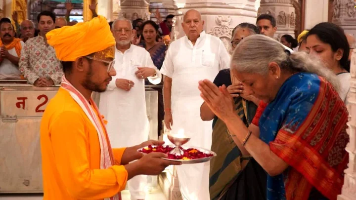 Nirmala Sitharaman in Ayodhya