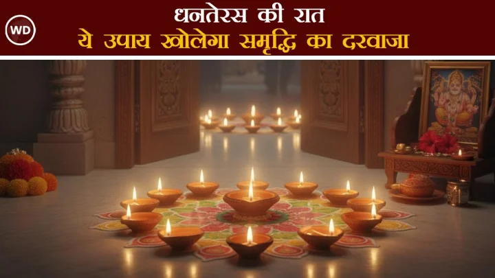 Dhanteras 2025: धनतेरस की रात करें ये चमत्कारी उपाए, मां लक्ष्मी की विशेष कृपा से हो जाएंगे मालामाल