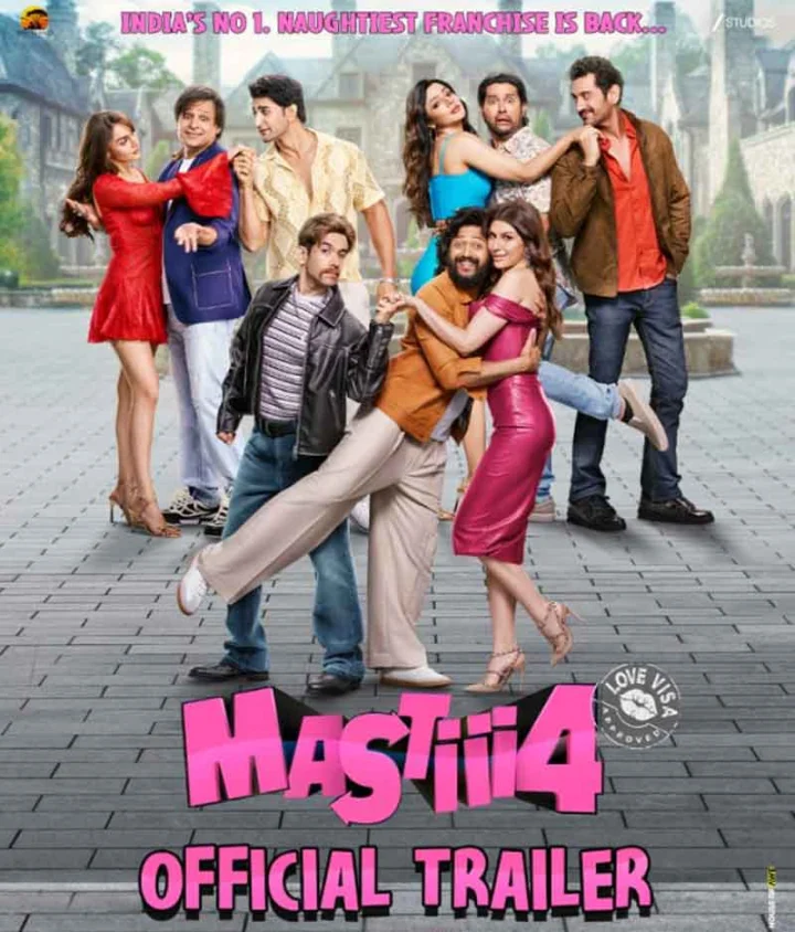 mastiii 4 trailer riteish vivek aftab comedy return