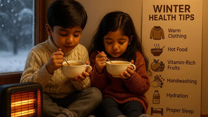 child care tips in winter