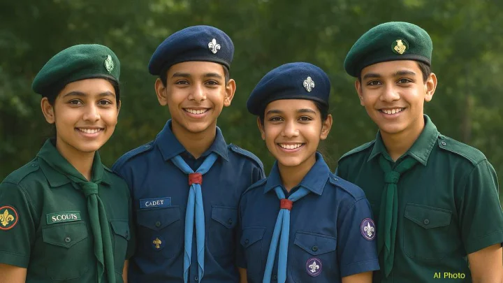 Scouts and Guides Jamboree in Lucknow