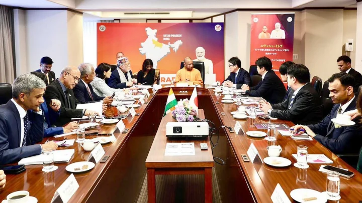 CM योगी का जापान दौरा, मित्सुई प्रबंधन के साथ की निवेश पर चर्चा, UP में बड़े निवेश का दिया न्‍योता