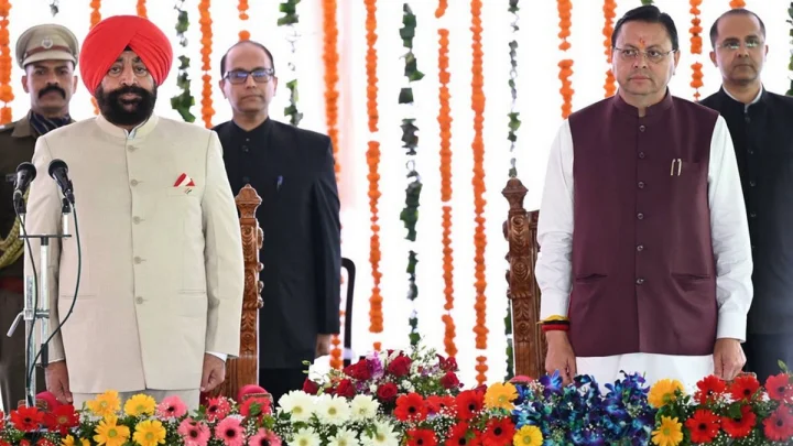 उत्तराखंड मंत्रिमंडल का हुआ विस्तार, 5 विधायक बने मंत्री, राज्यपाल ने दिलाई शपथ