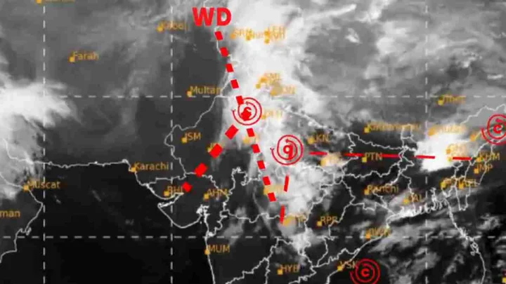 पश्चिमी विक्षोभ के कारण देशभर में मौसम का मिजाज बदला, बारिश और आंधी से गिरा तापमान