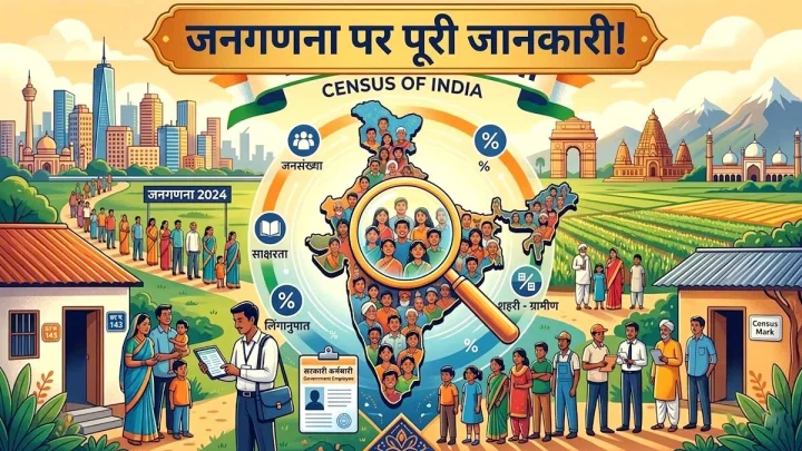 देश में आज से शुरू हुई जनगणना, जानिए डिजिटल तरीके आप कैसे खुद भर सकते हैं अपनी पूरी जानकारी?