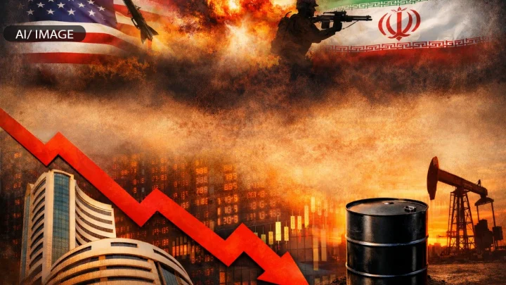 Stock Market : अमेरिका-ईरान तनाव से शेयर बाजार में हड़कंप, सेंसेक्स 703 अंक टूटा, निफ्टी भी लुढ़का