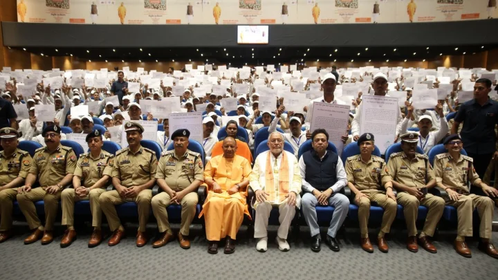Chief Minister Yogi Adityanath said that lakh new recruitment will be done in police this year