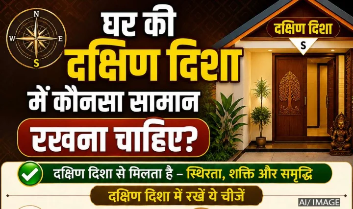 दक्षिण दिशा से जुड़ी ये गलतियां बना सकती हैं कंगाल, जानिए क्या रखें और क्या नहीं