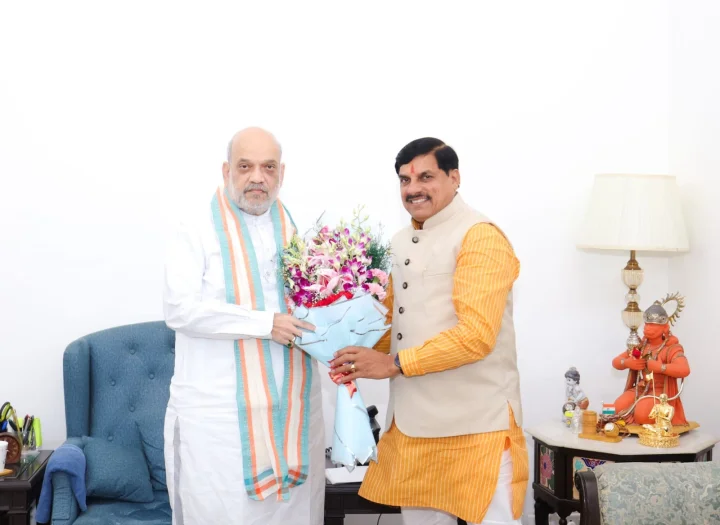 दिल्ली में गृहमंत्री अमित शाह से मिले CM डॉ. मोहन यादव, कैबिनेट विस्तार की अटकलें तेज
