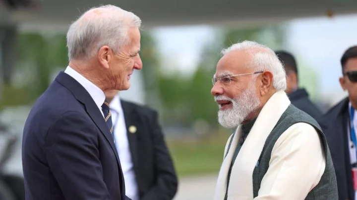 प्रधानमंत्री नरेन्द्र मोदी ओस्लो पहुंचे, राजा हेराल्ड से भी मिलेंगे