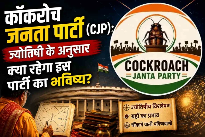 कॉकरोच जनता पार्टी (CJP) का भविष्य क्या है? ज्योतिषीय गणना में सामने आए चौंकाने वाले संकेत