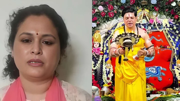 पहले डोमेस्‍टिक वॉयलेंस, अब कहा दान में मिले रुपए का ठेला भरकर घर लाते हैं पति, खजराना मंदिर के पुजारी पर गंभीर आरोप