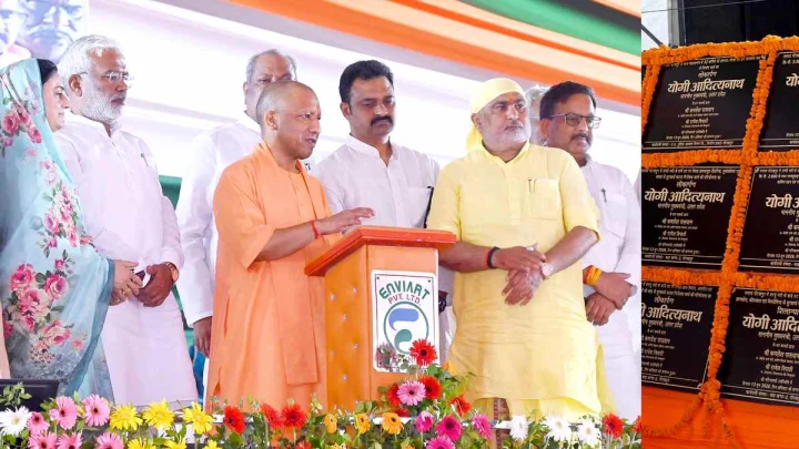 Yogi in Gorakhpur