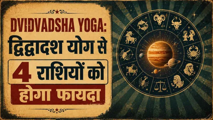 Dvidvadasha Yoga: दुर्लभ द्विद्वादश योग से 4 राशियों को होगा बड़ा लाभ, जानिए कहीं आपकी राशि भी तो नहीं