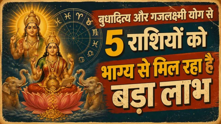 Goddess Lakshmi, budhdv, and the Sun in the image.