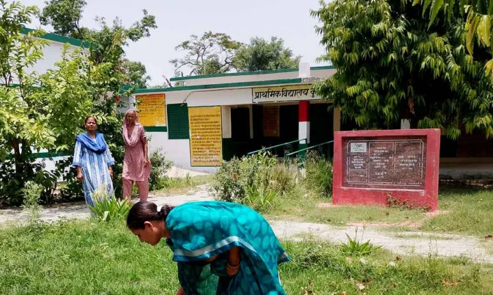 राष्ट्रीय स्तर पर स्वच्छता व हरियाली में यूपी के परिषदीय विद्यालयों का परचम