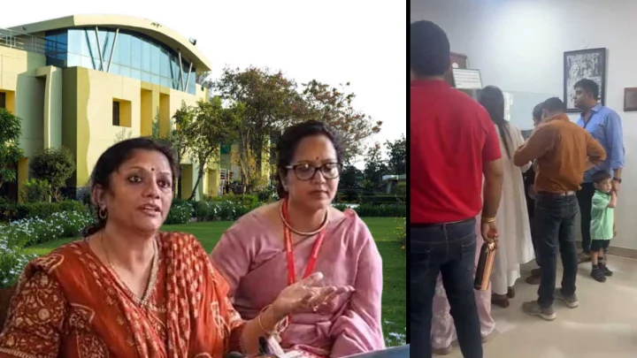 इंदौर के शिशु कुंज स्‍कूल के 35 बच्‍चे बीमार, लंच के बाद पेट दर्द और उल्टी से मचा हड़कंप, परिजनों का स्‍कूल में हंगामा