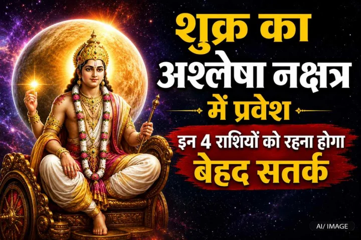 shukra ka ashlesha nakshatra mein pravesh