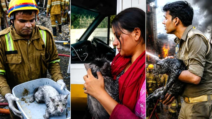 बेजुबानों पर काल बनकर टूटी लखनऊ हादसे की आग, इंसानों ने बचाईं बिल्‍लियां, कई डॉग्‍स का नहीं चल रहा पता
