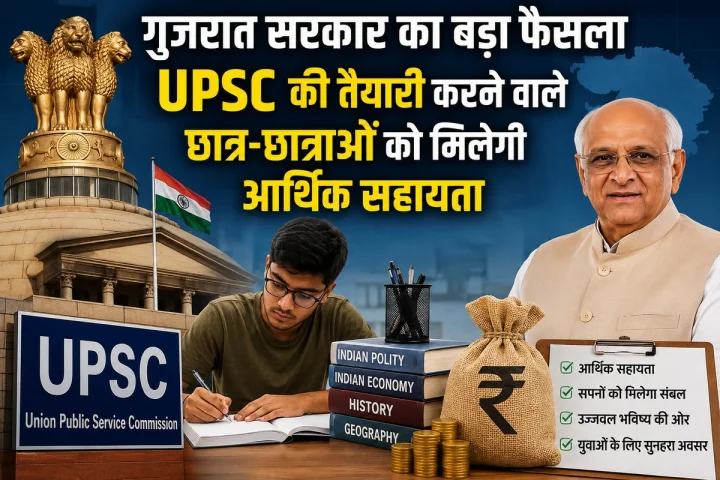 Gujarat government's big decision regarding students preparing for UPSC
