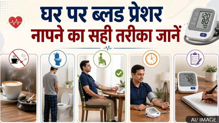 घर पर BP चेक करते समय न करें ये गलतियां, जानें ब्लड प्रेशर नापने का सही तरीका