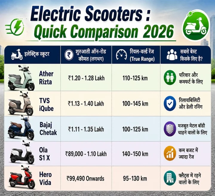 EV Comparison