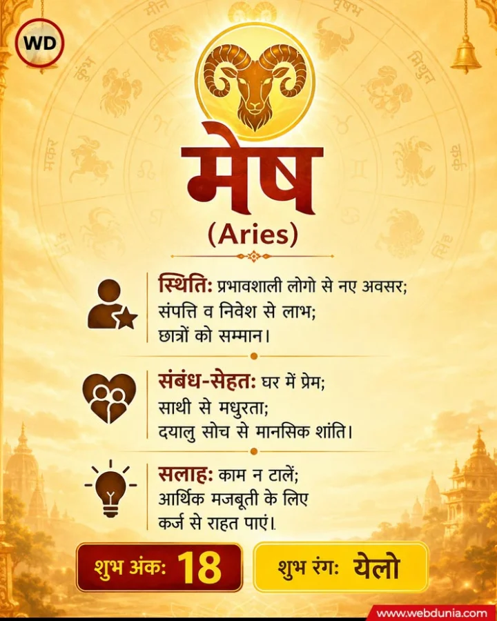 Weekly horoscope 06 to 12 july 2026