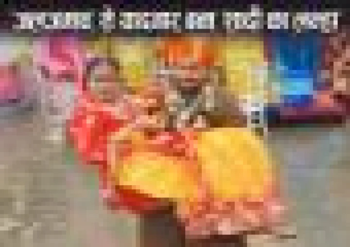 इंदौर में जलभराव ने यादगार बना दिया शादी का लम्‍हा, दुल्‍हन को गोदी में उठाकर मंडप तक गया दूल्‍हा, वीडियो हुआ वायरल