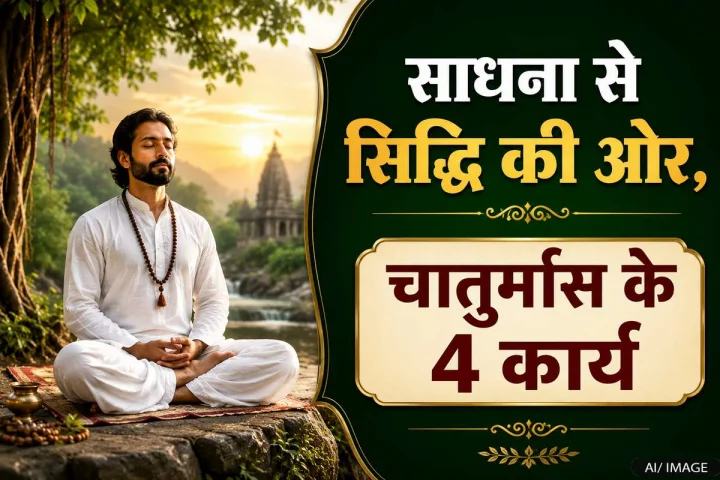 चातुर्मास 2026: सिद्धि की कामना है तो इन 4 कार्यों को न भूलें