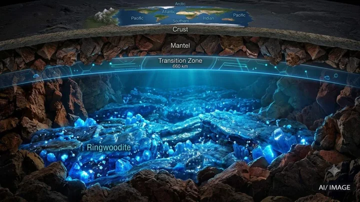 another ocean beneath the Earth surface